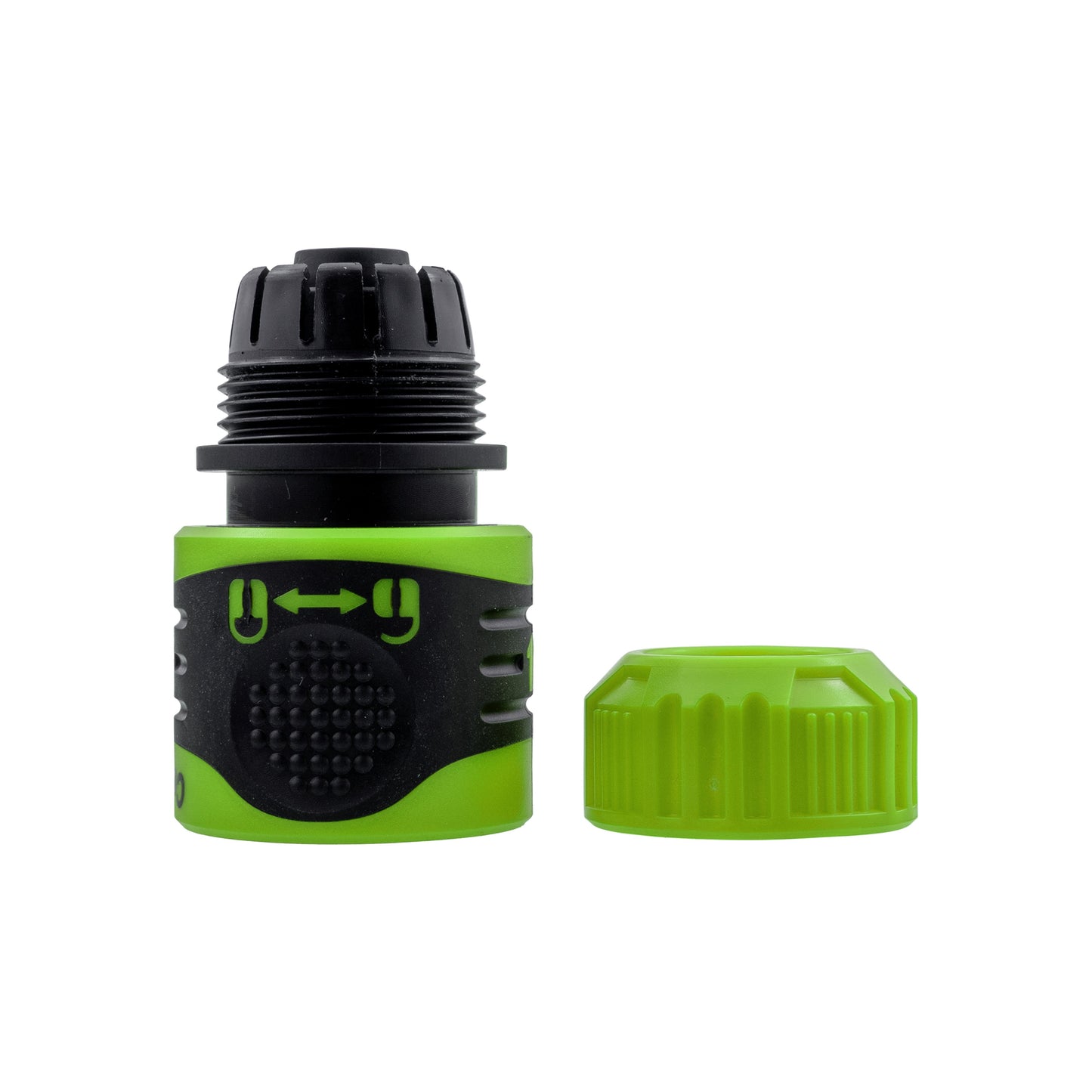 Cost Wise Click and Lock Hose Connector 1/2in Green for Pipe and Water Fitting