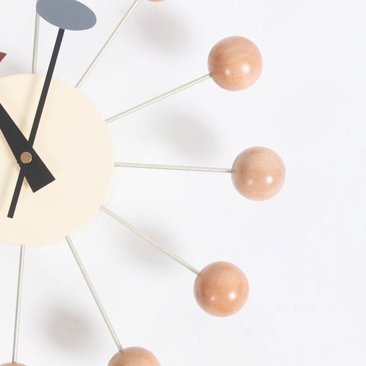 Stylish Background Minimalis Circular Balls Candy Wall Clock Creative Decoration Clock Ferris Wheel Clock
