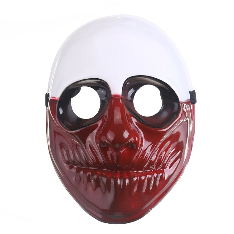 Halloween Mask PVC Halloween Festival Party Mask, US Flag Pattern, Clown Pattern, Red Brain Pattern, Old Man Pattern