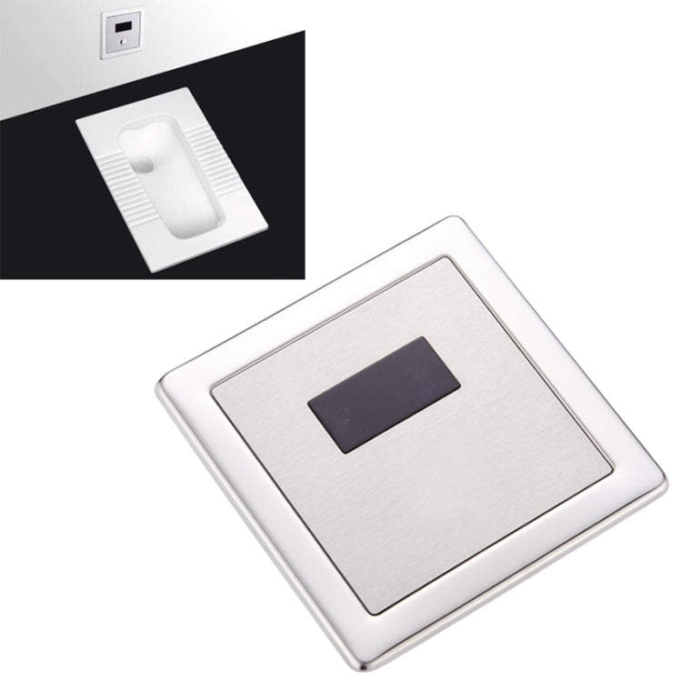 Recessed Wall in Type Flush Valve for Auto-induction Toilet, with Infrared Automatic Function DC, Automatic DC