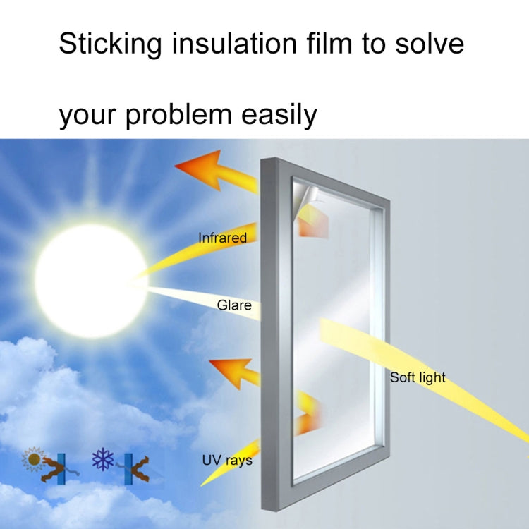 UV Reflective One Way Privacy Decoration Glass Window Film Sticker, Width: 110cm, Length: 1m, Width: 110cm