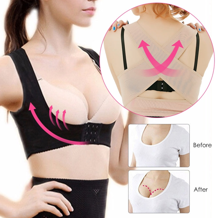 Women Ultrathin Kyphosis Correction Shoulder Support Tight-fitting Orthopedic Belt, Size:XL, XL