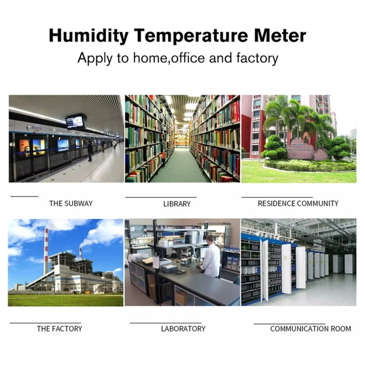 BENETECH GM1360 LCD Probe Industry Digital Humidity & Temperature Meter, GM1360