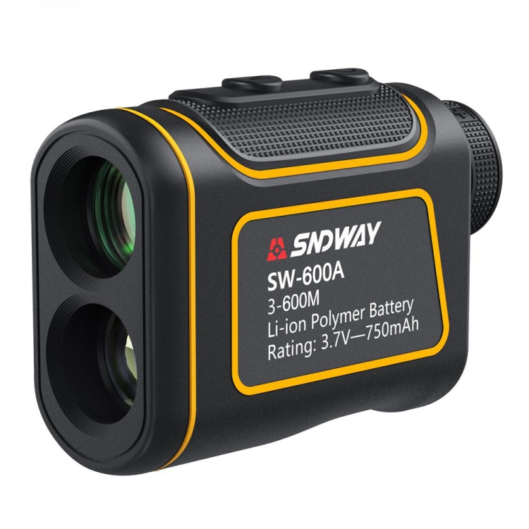 SNDWAY SW600A Handheld Outdoor Waterproof Telescope Range Finder Distance Measurer, 600m