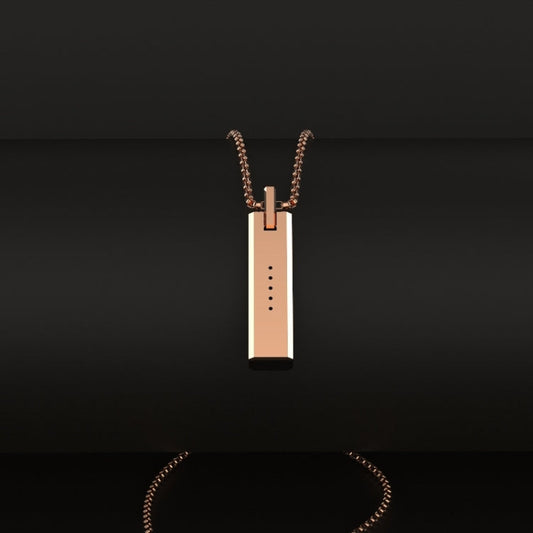 Mijobs Metal Screwless Magnetic Pendant Necklace for Fitbit Flex 2, Host not Included