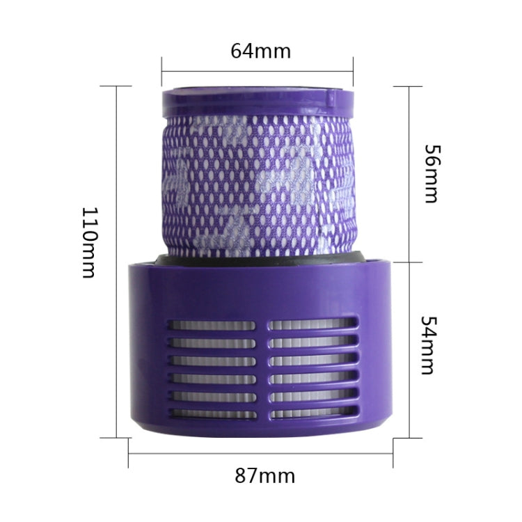 Washable Dust Filter for Dyson V10 Vacuum Cleaner Filter Hepa Parts Accessories, V10