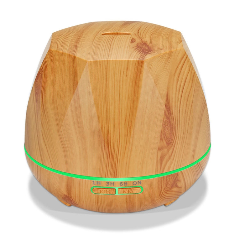 Peach Shape Wood Grain Remote Control Ultrasonic Humidifier Aromatherapy Machine Automatic Alcohol Sprayer with LED Lights, Capacity: 400mL, AU Plug (Light Wood Color), Diamond Light Wood Color, Peach Shape Dark Wood Color, Peach Shape Light Wood Color...