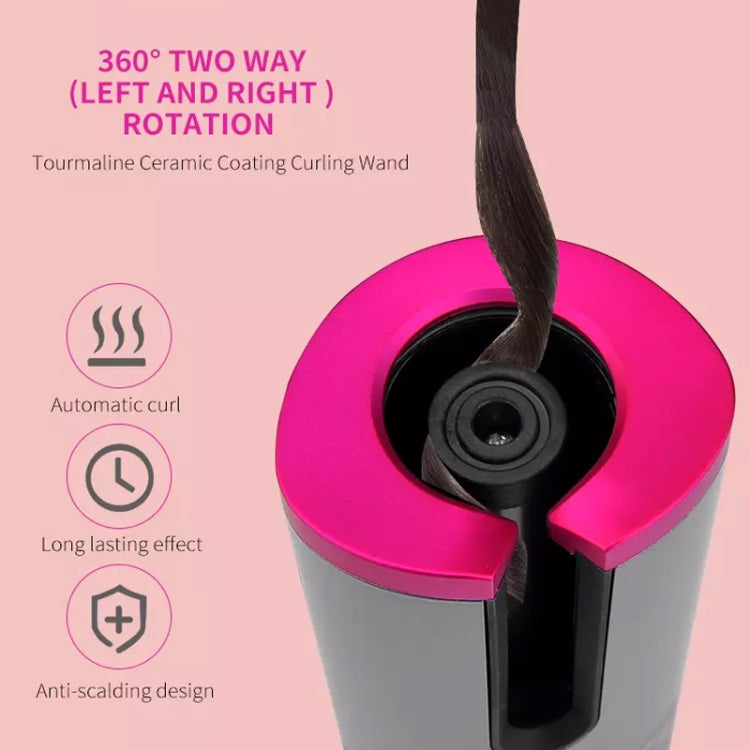 USB Charging Automatic Hair Curler Portable Mini Wireless Multi-function Curling Iron with LCD Display
