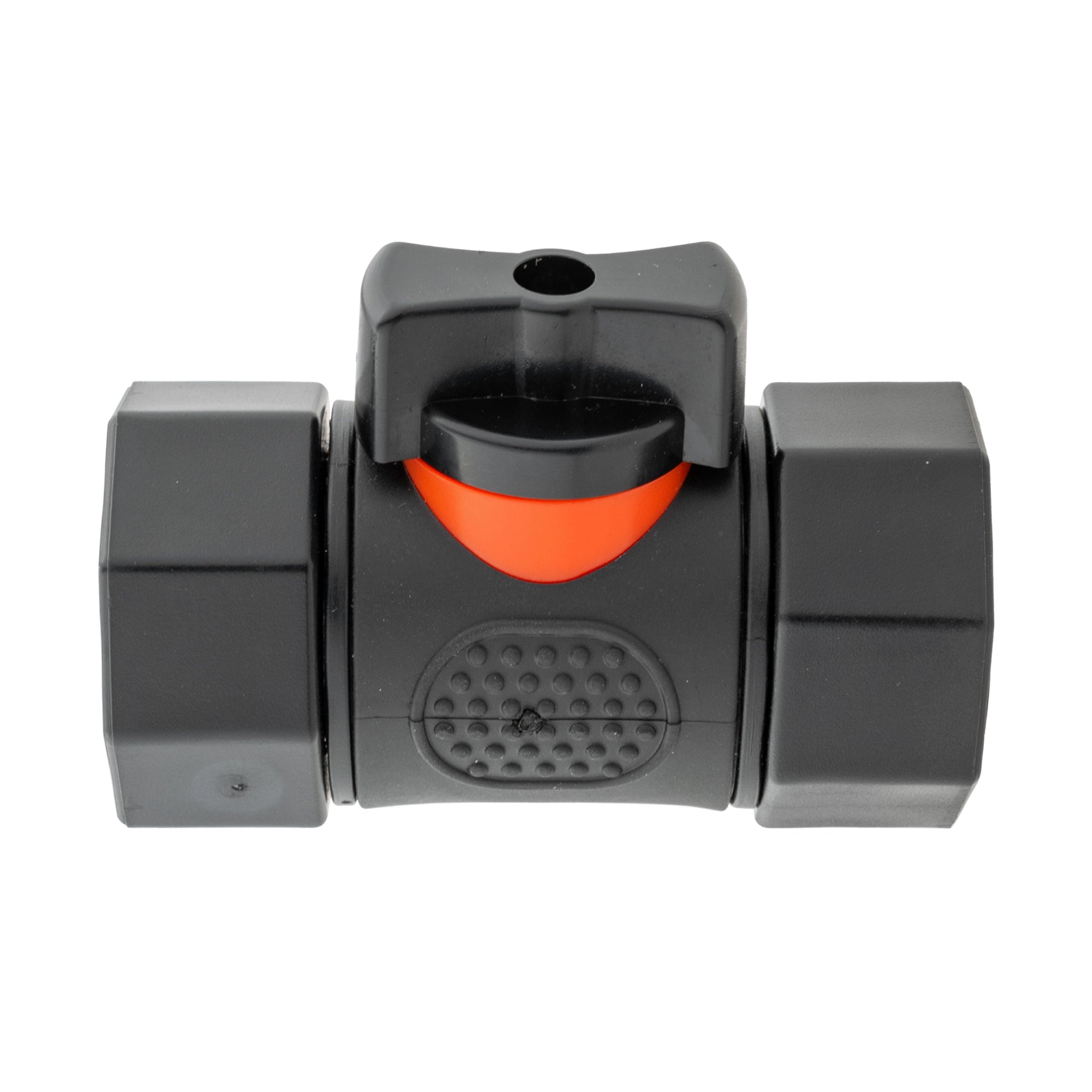 20mm MDPE Straight with In-Line BSPF Valve and Geka Type Connector