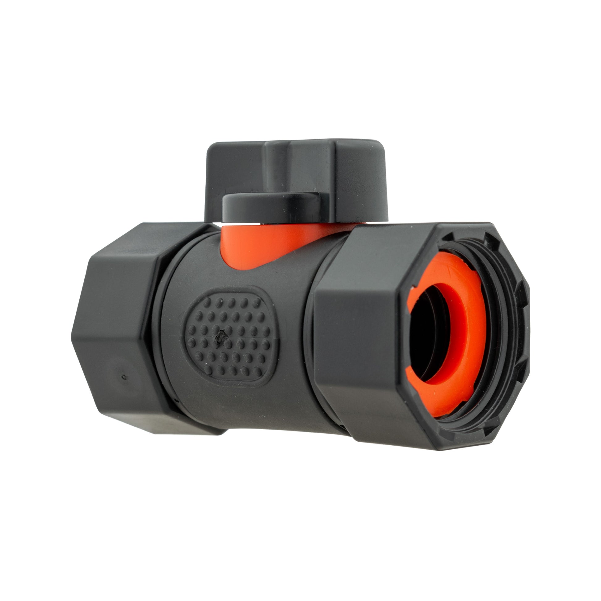 20mm MDPE Straight with In-Line BSPF Valve and Geka Type Connector