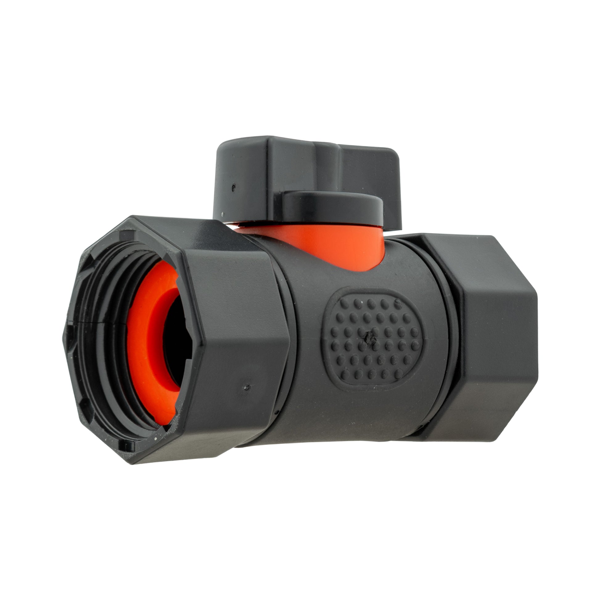 20mm MDPE Straight with In-Line BSPF Valve and 16mm Barbed Straight