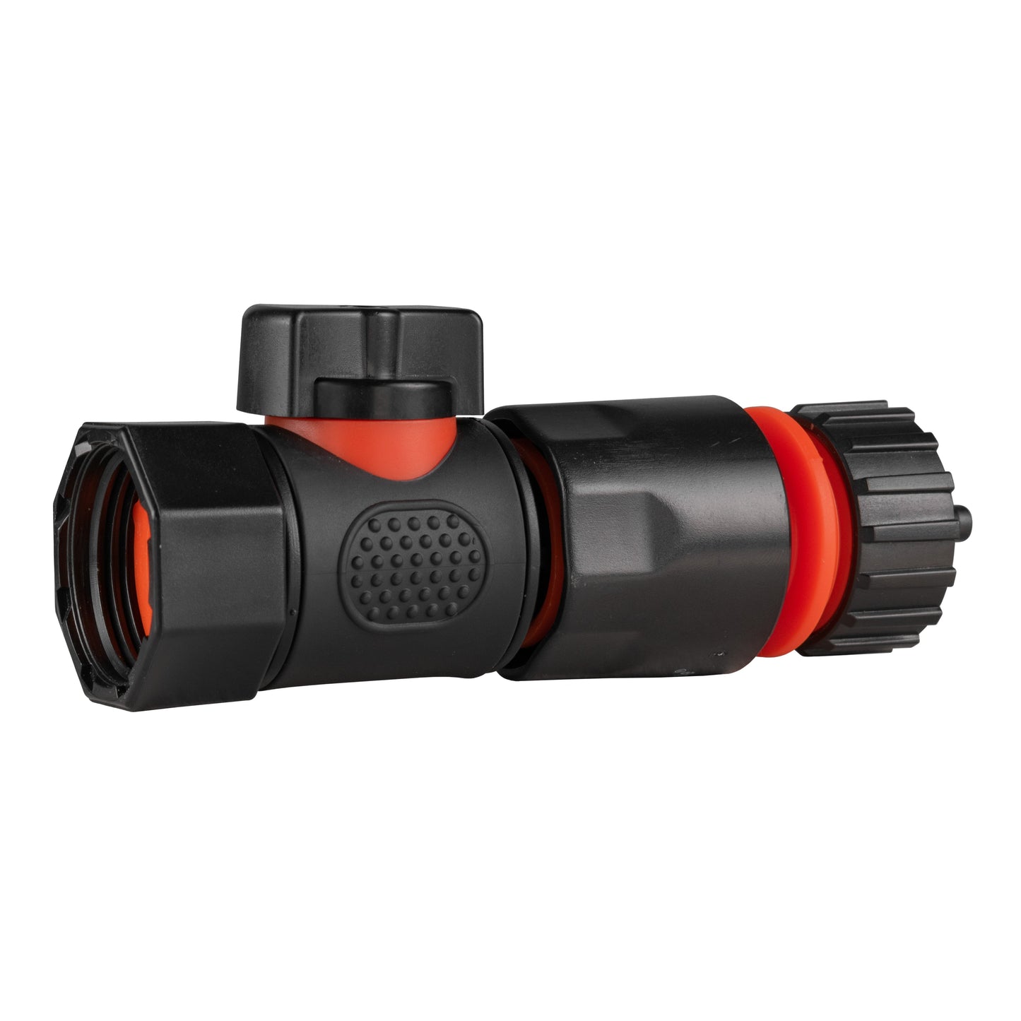 3/4" BSPF Thread Quick Connect Valve with Hose Connector 4mm Barb