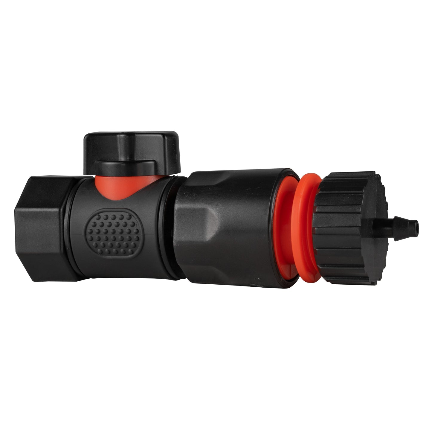 3/4" BSPF Thread Quick Connect Valve with Hose Connector 4mm Barb