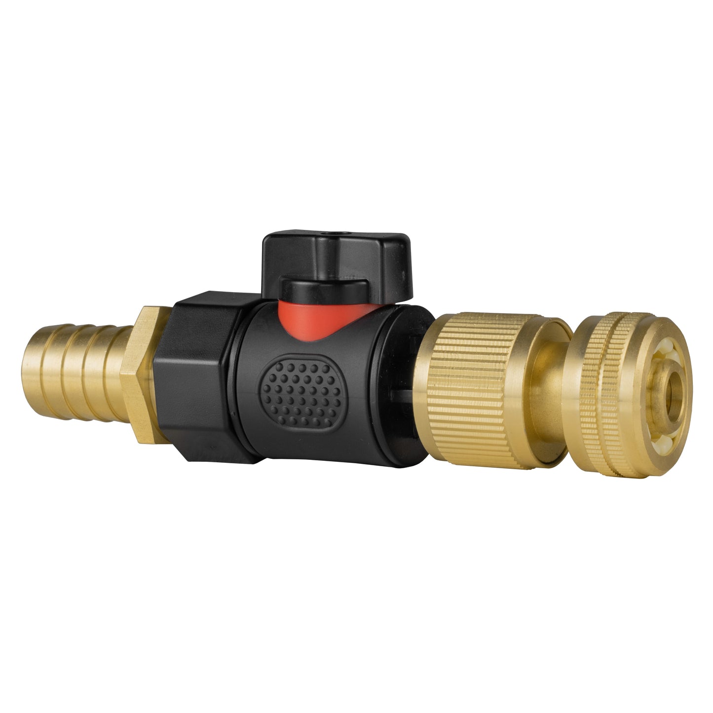 19mm Brass Barb with BSPF-Quick Connect Valve and Hose Connector Brass
