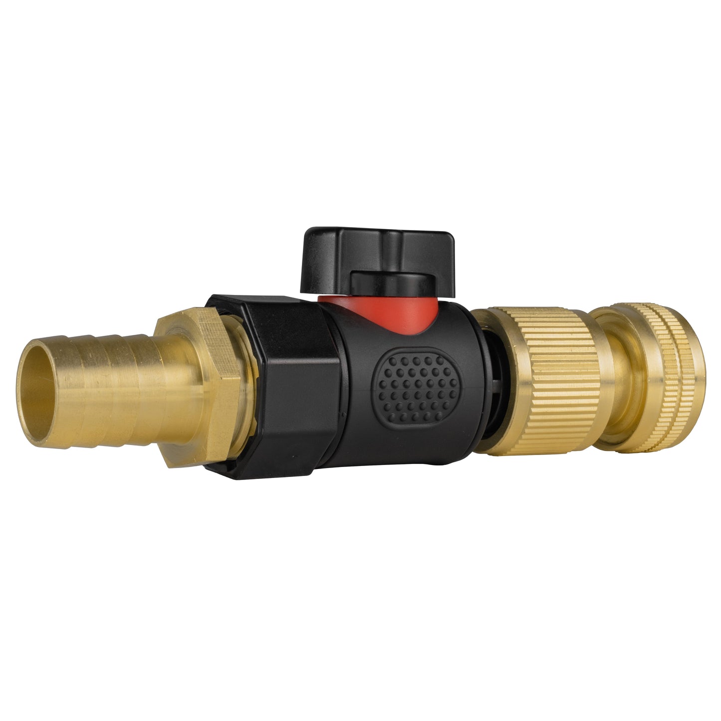 19mm Brass Barb with BSPF-Quick Connect Valve and Hose Connector Brass