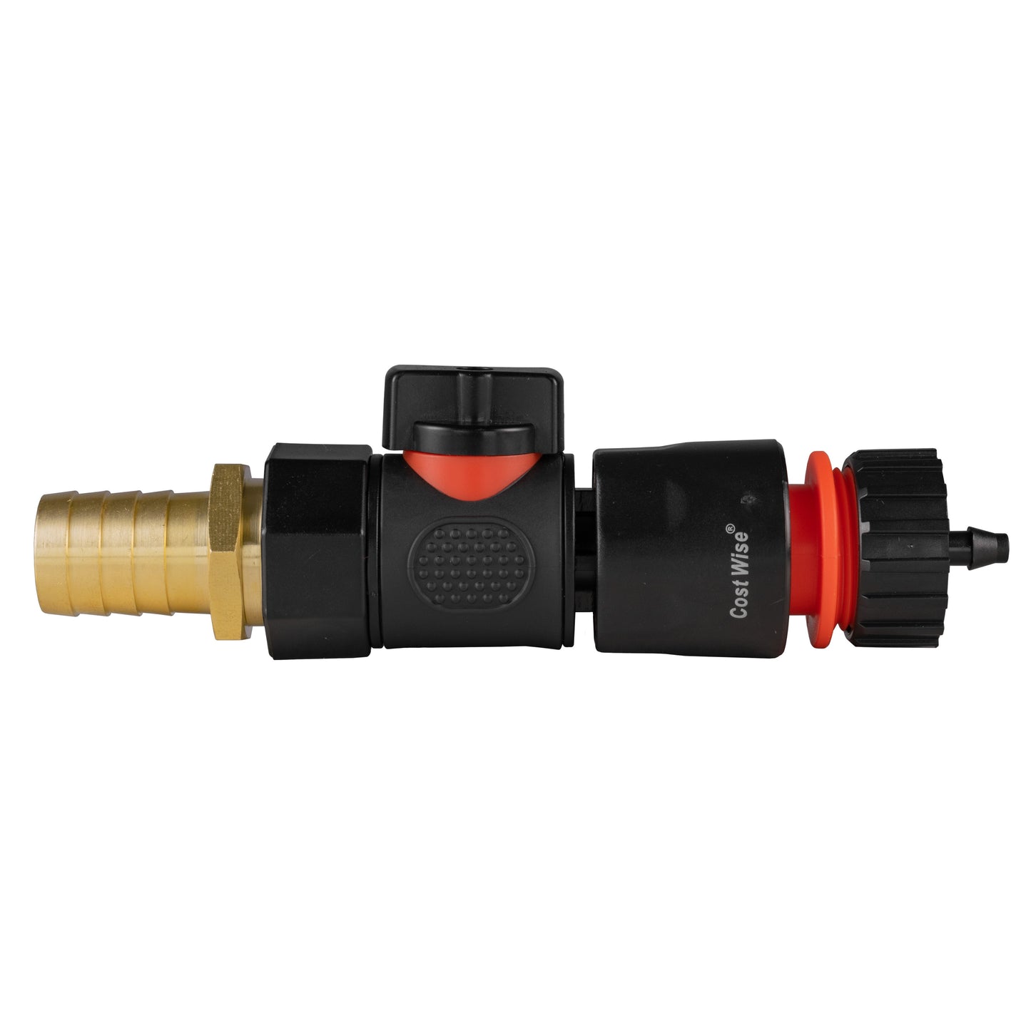 19mm Brass Barb with BSPF-Quick Connect Valve and Hose Connector 4mm Barb