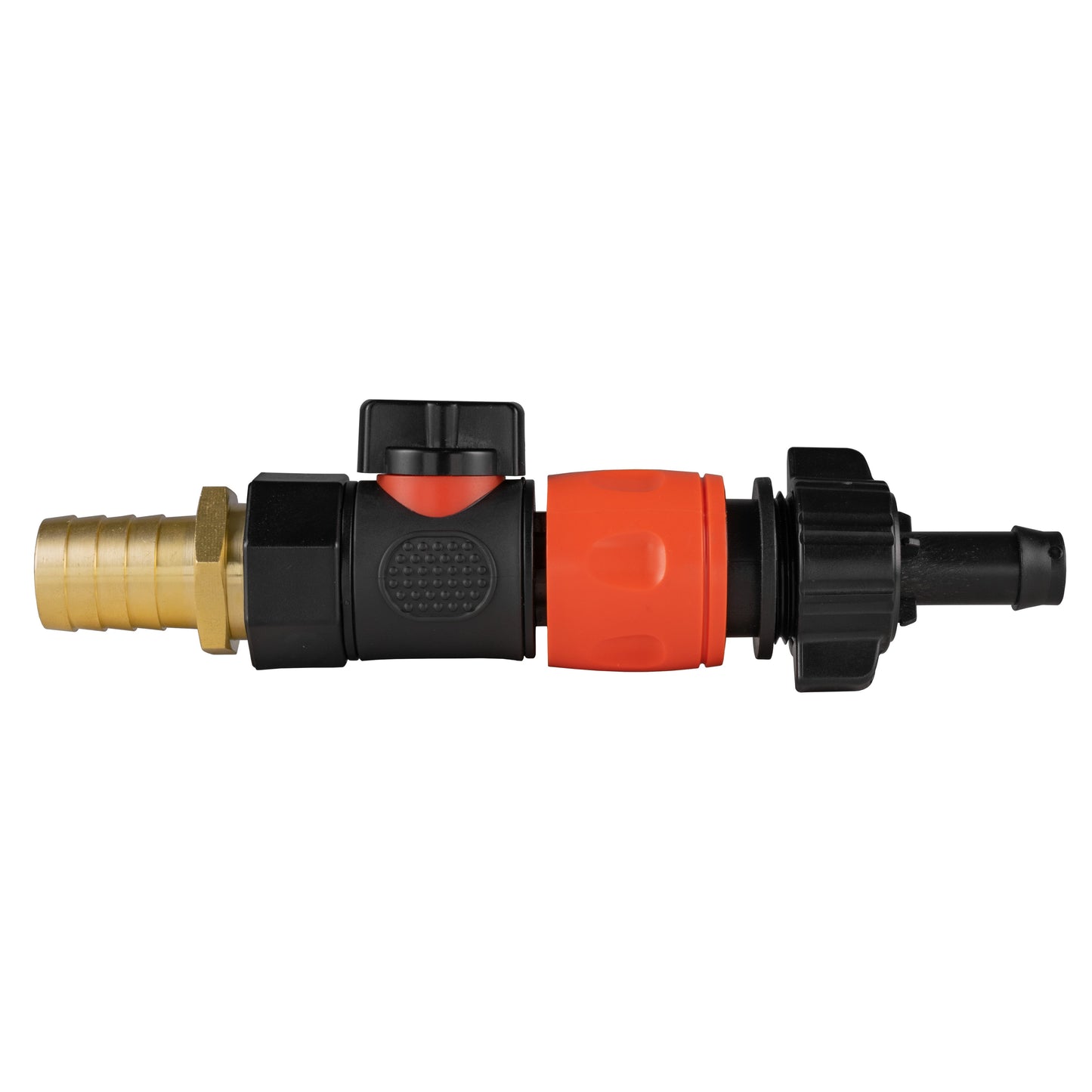 19mm Brass Barb with BSPF-Quick Connect Valve and Hose Connector 16mm Barb