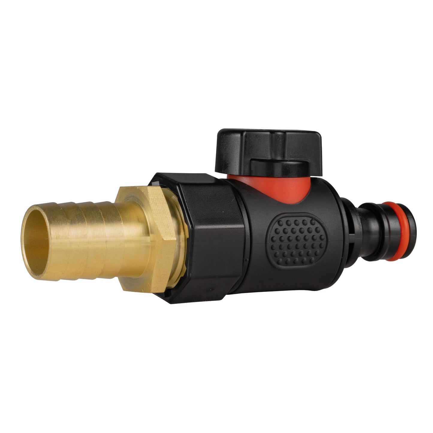Brass Barb with BSPF Thread-Quick Connect Male Valve