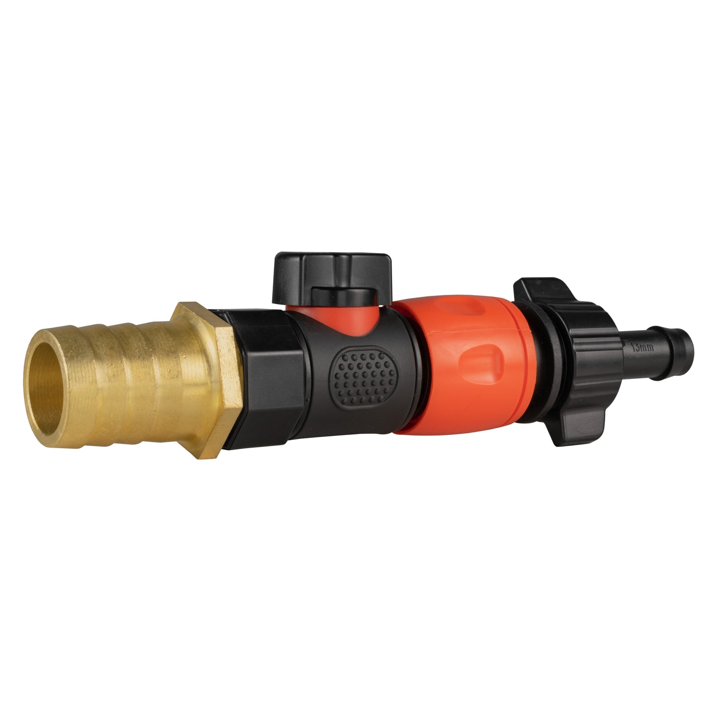 25mm Brass Barb with BSPF-Quick Connect Valve and Hose Connector 16mm Barb