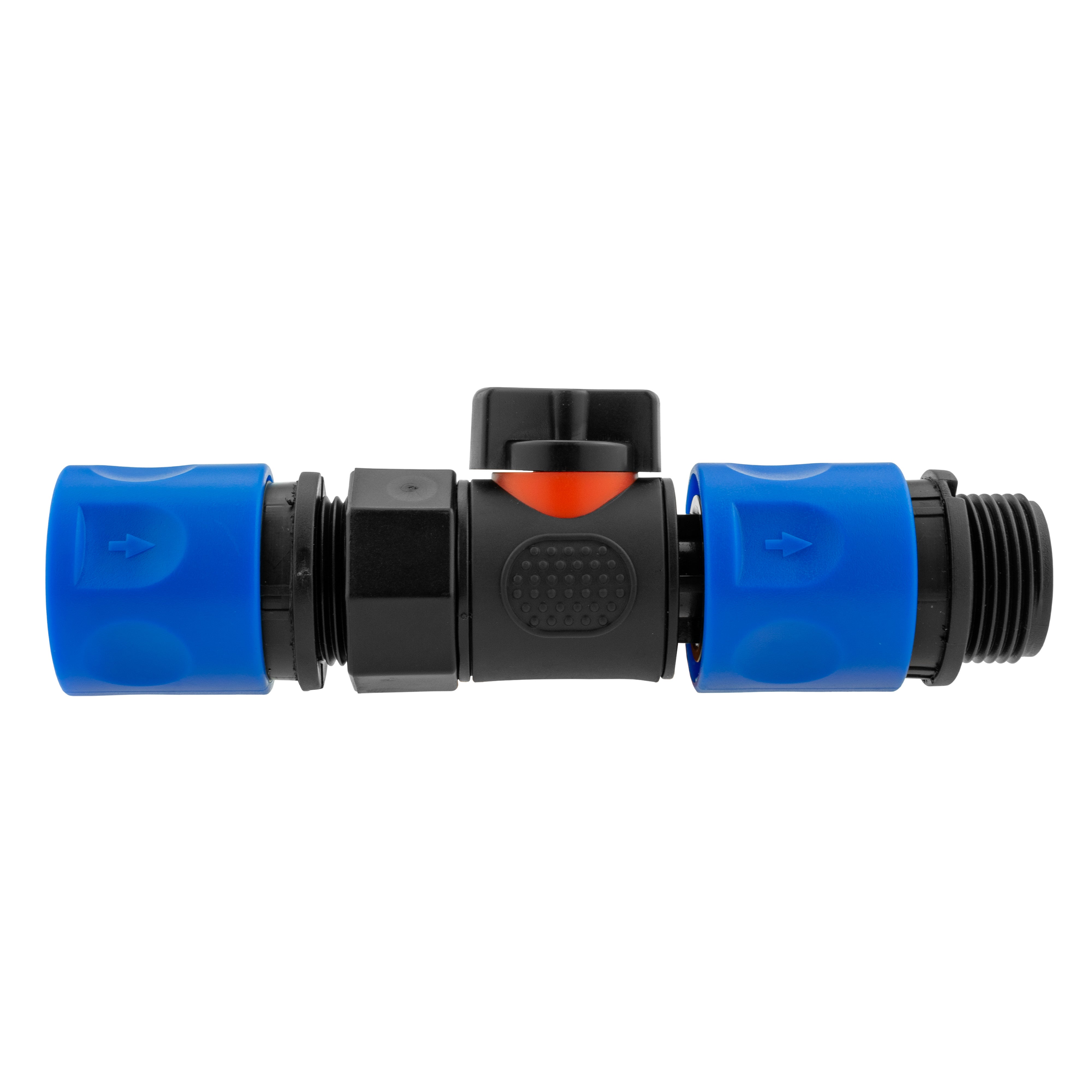BSPF-Quick Connect Male Valve with 2 x Hose Connectors 3/4