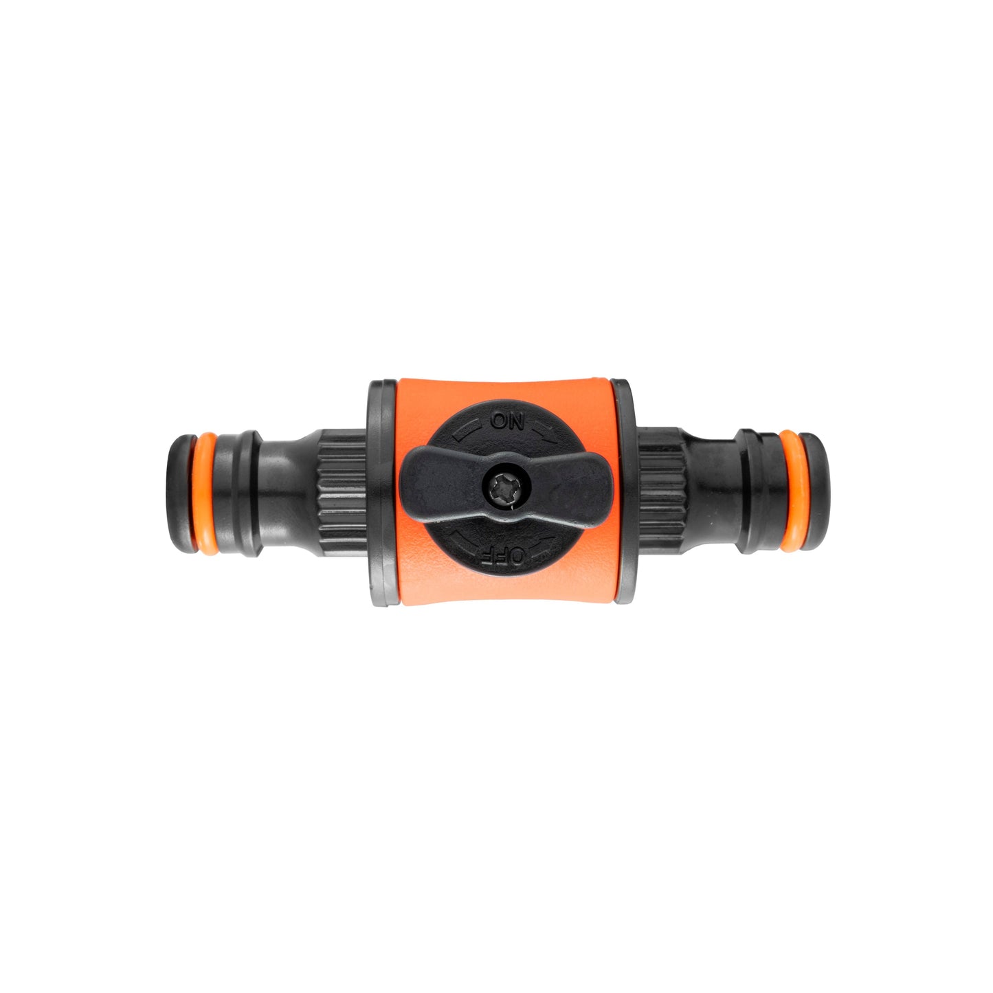 Cost Wise Snap On Male-Male In Line Valve Kit Black Orange for Hose Pipe Fitting