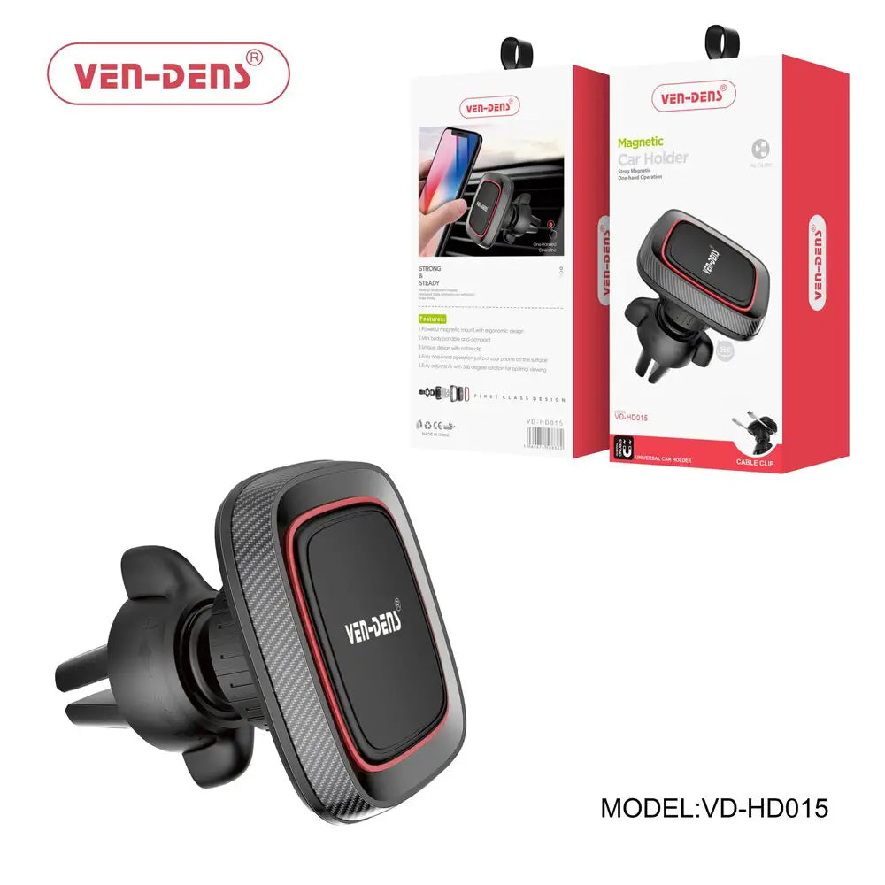 Magnetic Car Mobile Phone Holder with 360° Rotation