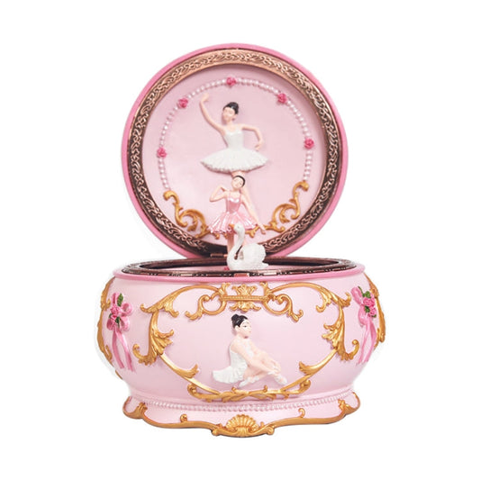 Ballet Girl Rotating Dancing Music Box Creative Birthday Gift, Music: Castle in the Sky, Castle in the Sky