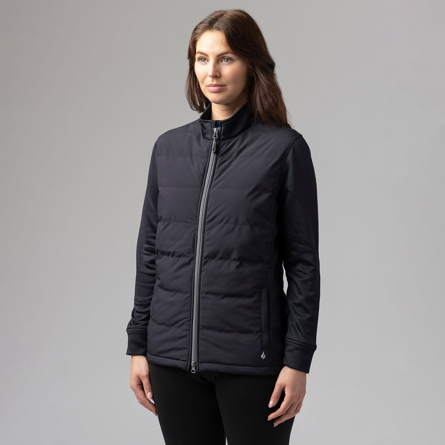 Winter Insulated Women's Hybrid Jacket | Fleece-Lined Waterproof Coat
