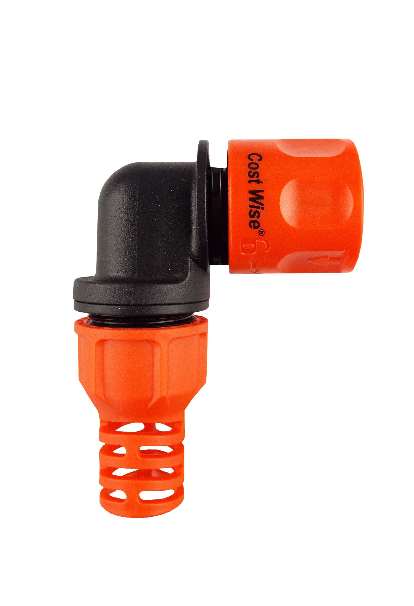 Cost Wise Angle Hose Connector with Lock Outdoor Watering Kit Hose Connector Set