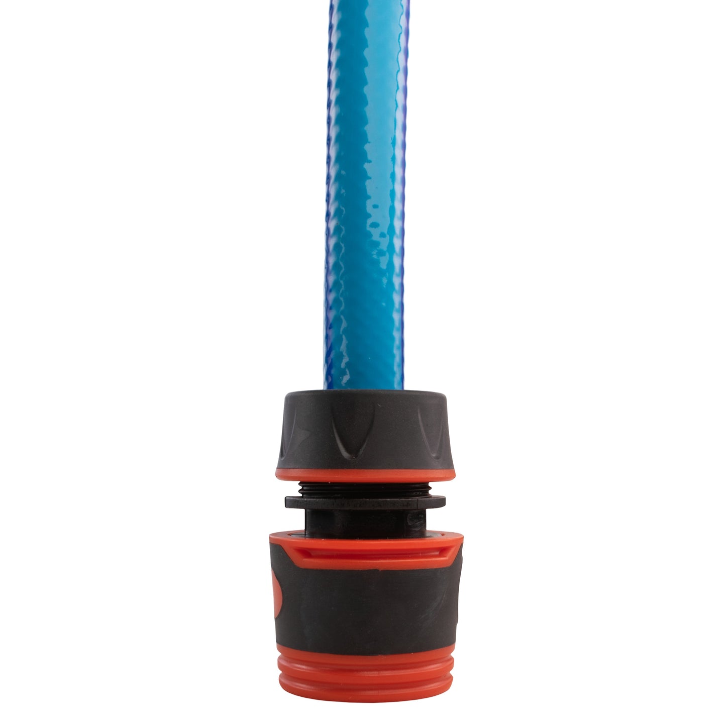 Hose Connector Blue with BSPF- Quick Connect Valve and Hose Connector Black Soft