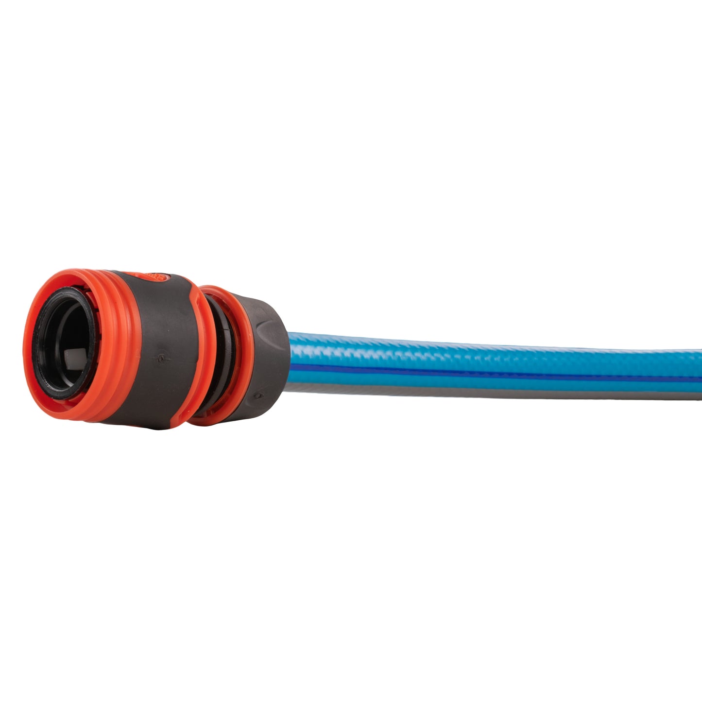 Female Soft Touch Hose Connector 1/2in or 5/8in Hose, Black for Garden Hose Pipe