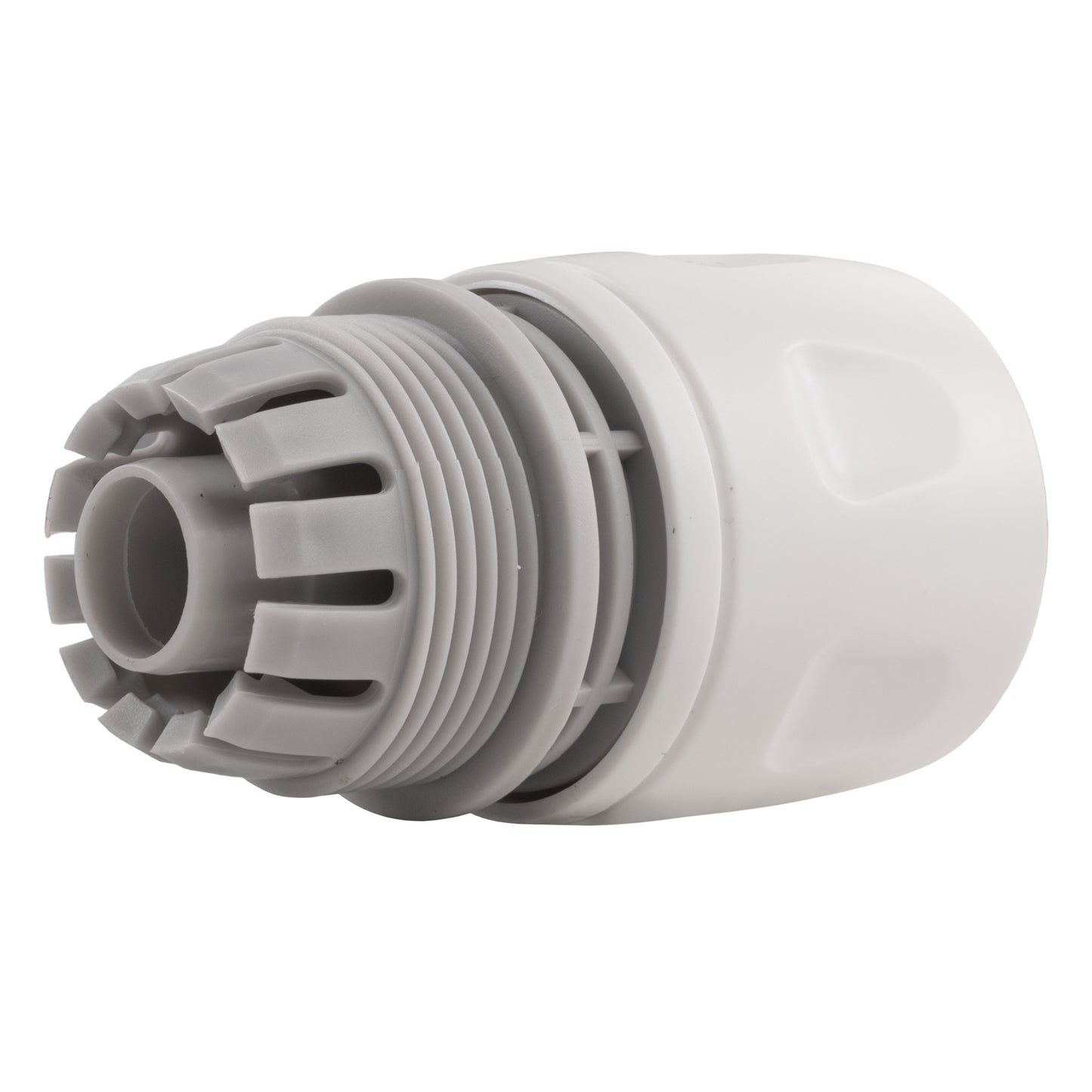 Female Hose Connector, 1/2in or 5/8in Hose,Gray Garden Hose Pipe Water Connector