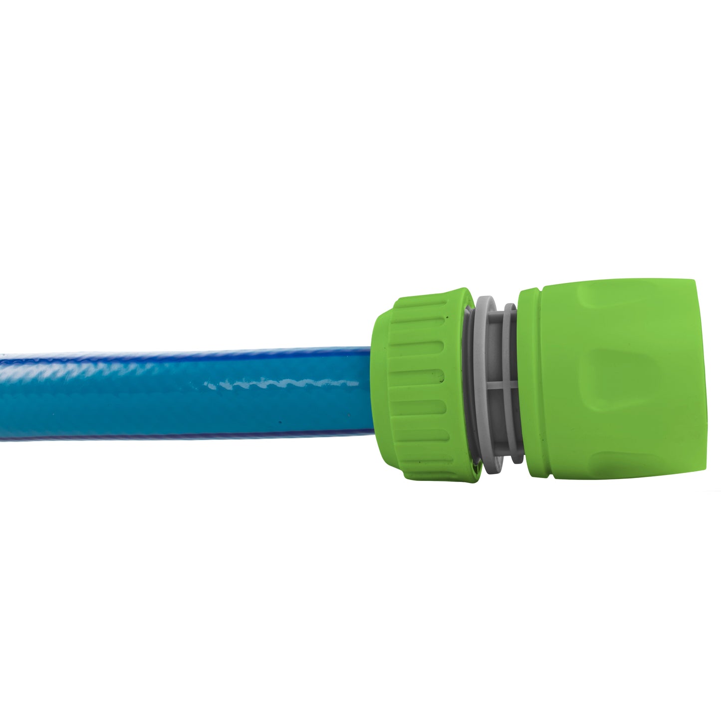 Female Hose Connector, 1/2in or 5/8in Hose, Green Gray for Garden Irrigation Kit