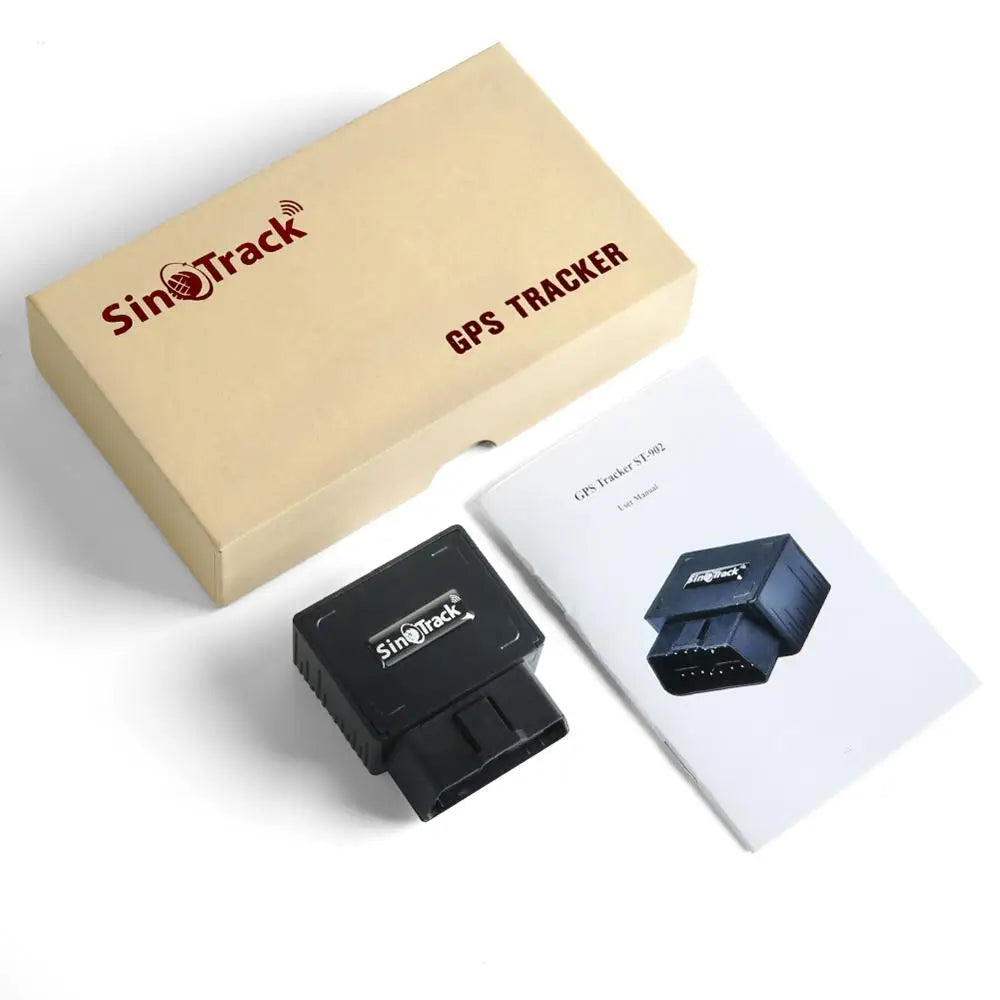 OBD2 GPS Tracker Plug & Play Car Tracking Device with App (iOS & Android)