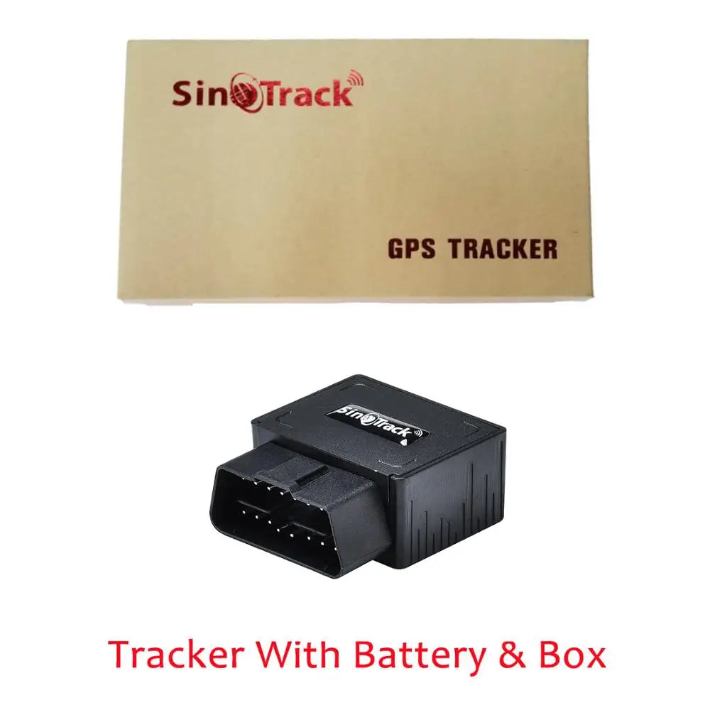 OBD2 GPS Tracker Plug & Play Car Tracking Device with App (iOS & Android)