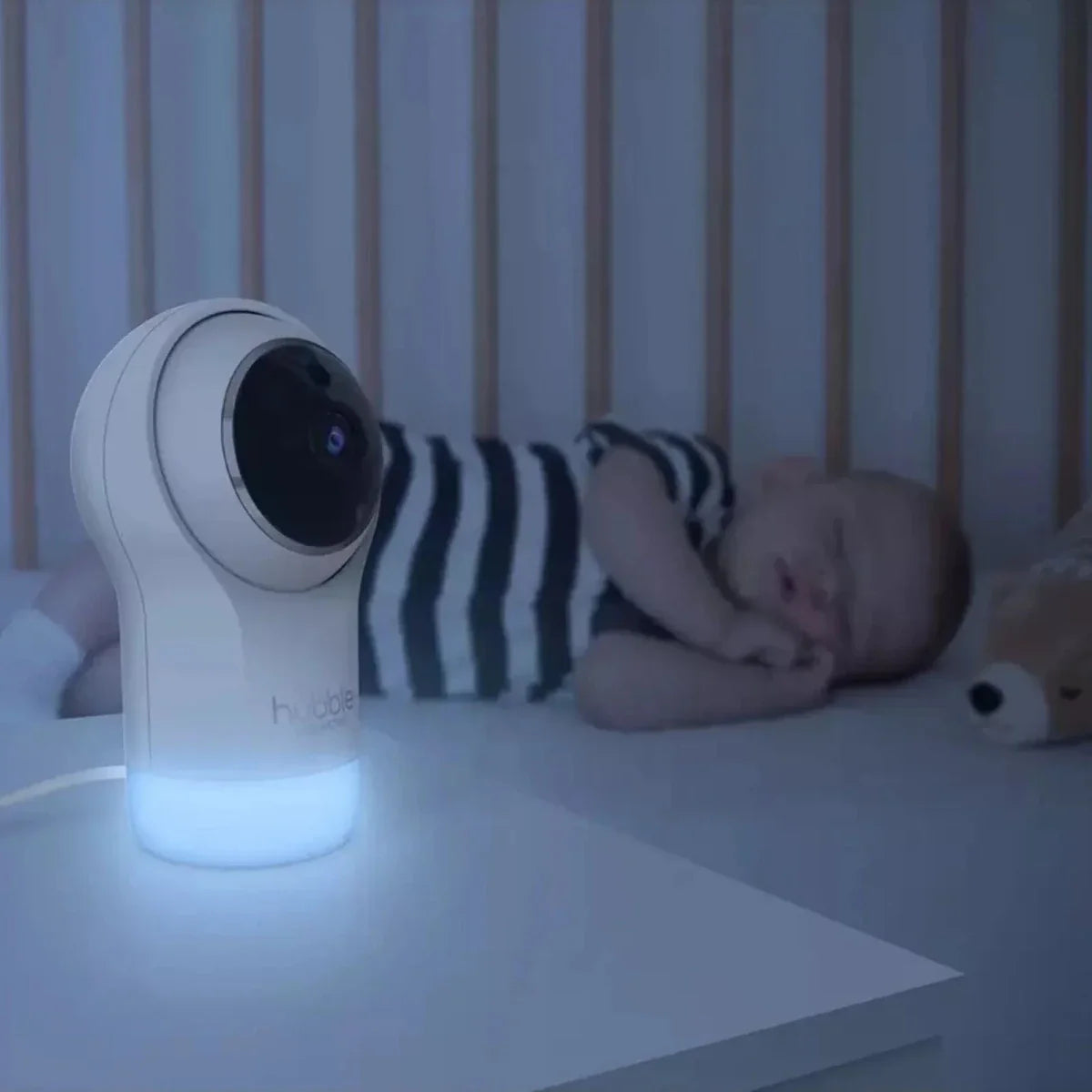 Hubble Nursery Pal Glow+ 5" Video Baby Camera & Monitor
