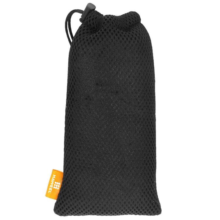 HAWEEL Pouch Bag for Smart Phones, Power Bank and other Accessories, Size up to 5.5 inch(Black)