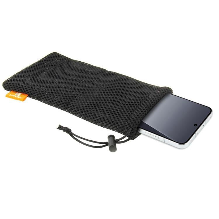 HAWEEL Pouch Bag for Smart Phones, Power Bank and other Accessories, Size up to 5.5 inch(Black)