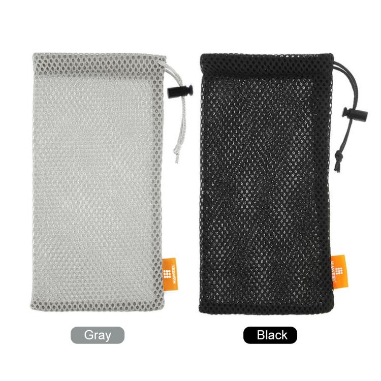 HAWEEL Pouch Bag for Smart Phones, Power Bank and other Accessories, Size up to 5.5 inch(Grey)