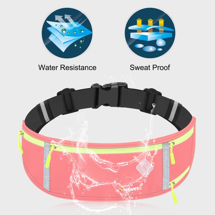 HAWEEL Running Belt Waist Fanny Pack Bag Sports Waterproof Waist Phone Pocket, Waist Phone Pocket