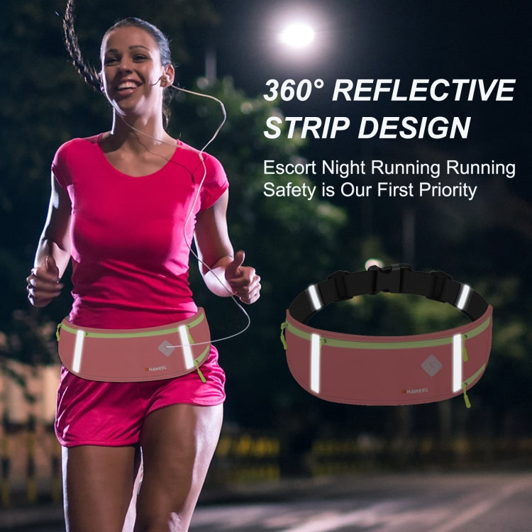 HAWEEL Running Belt Waist Fanny Pack Bag Sports Waterproof Waist Phone Pocket, Waist Phone Pocket