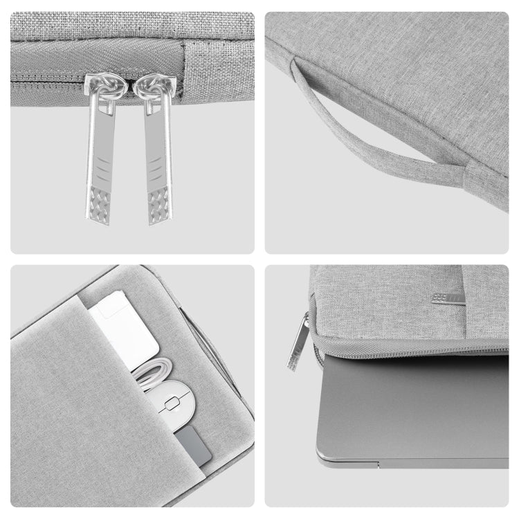 HAWEEL Laptop Sleeve Case Zipper Briefcase Bag with Handle for 12.5-13.5 inch Laptop, For 12.5-13.5 inch Laptop (with Handle)