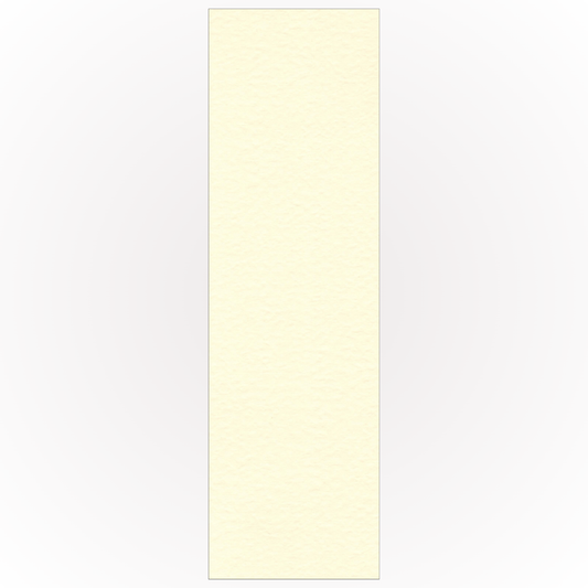 40 Hammered Ivory Card Bookmark Blanks. 210mm x 44mm, 255gsm. Crafts DIY Making