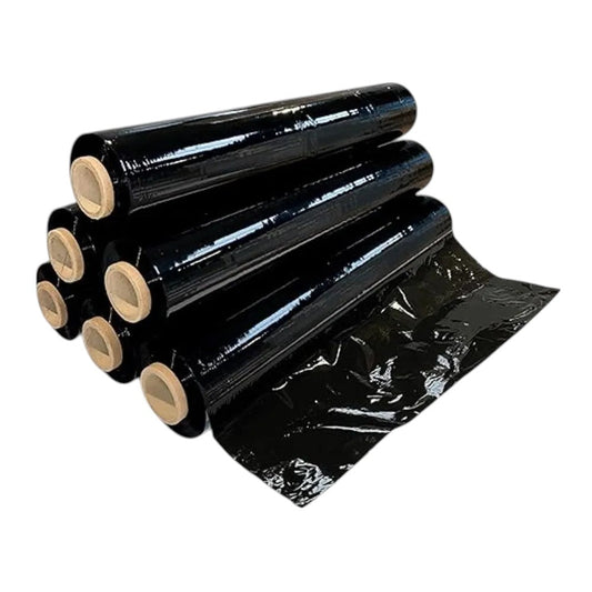 500mm Shrink Rolls Black 23mu DIY Workshop Accessory Home and Garden Use