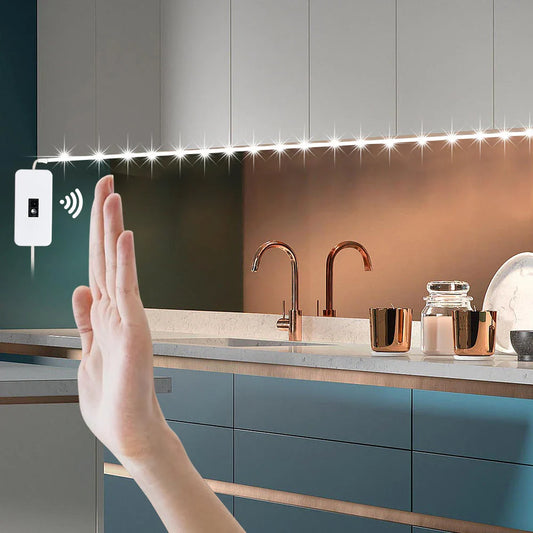 Hand Sweep Waving ON OFF Sensor Lights Double-sided tape