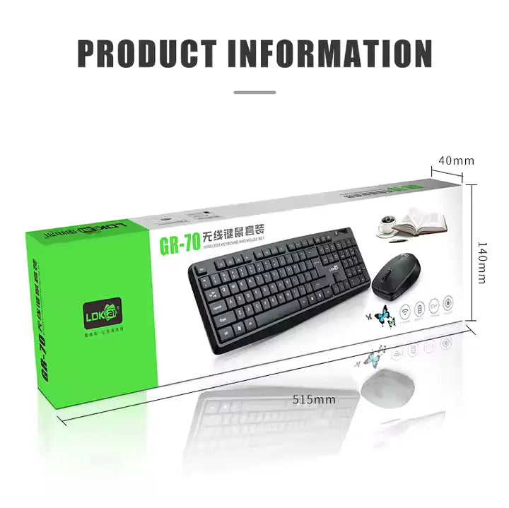 Lokai GR-70 Wireless Keyboard/Mouse