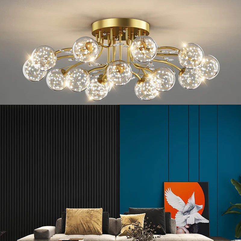 ball G9 led Ceiling Lights for Bedroom Living room decoration indoor lighting