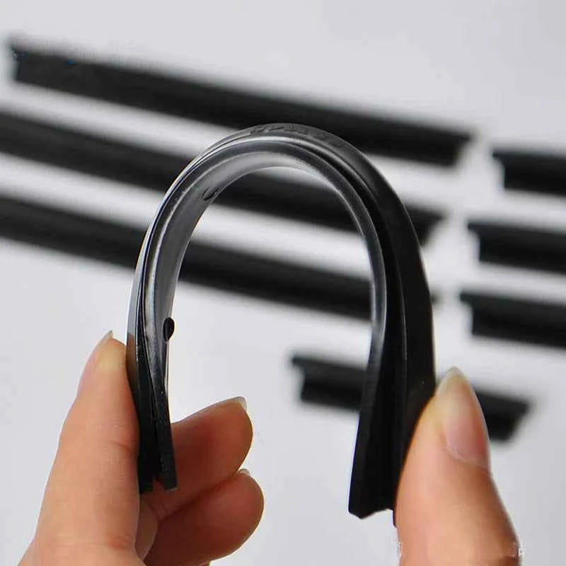 8pcs/set Car Door Side Edge Protector Strip Auto SUV Scrape Guard Bumper Handle Protective Cover Sticker Universal Auto Decal