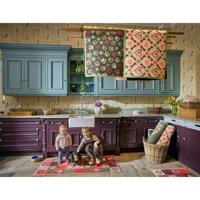 Eco-Friendly Washable Heart Pet Mat