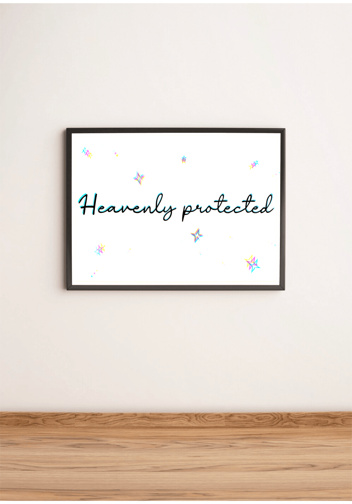 Heavenly Protected Print